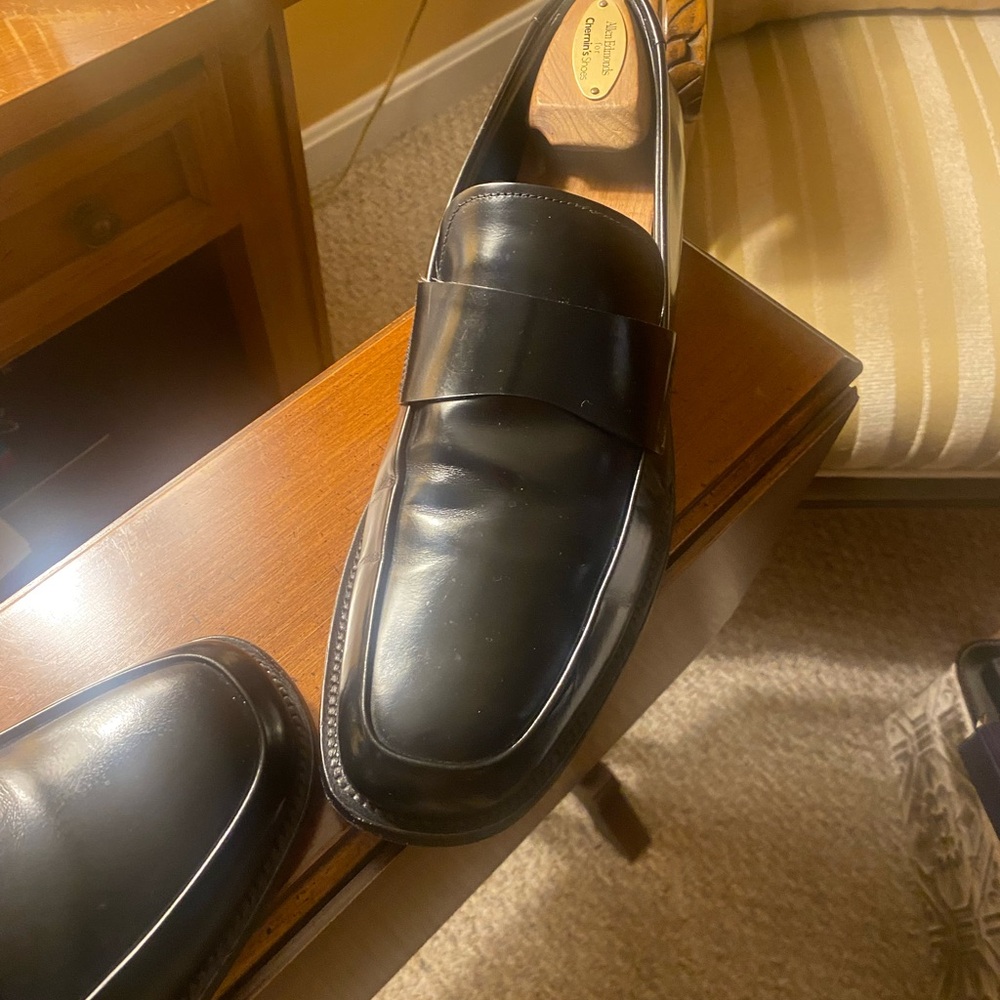 Prada loafers size 9 black - Picture 6 of 14